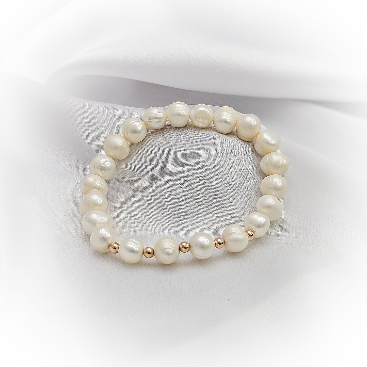 Natural Pearl Bracelet B035