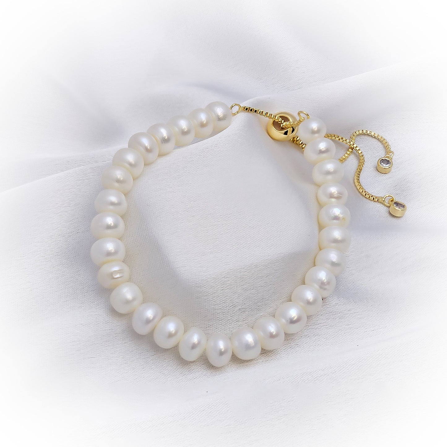 Natural Pearl Bracelet B073