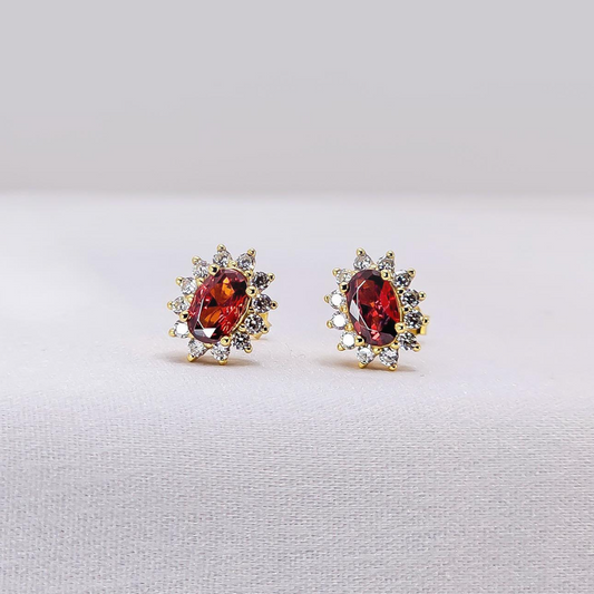 Silver Earrings E005G