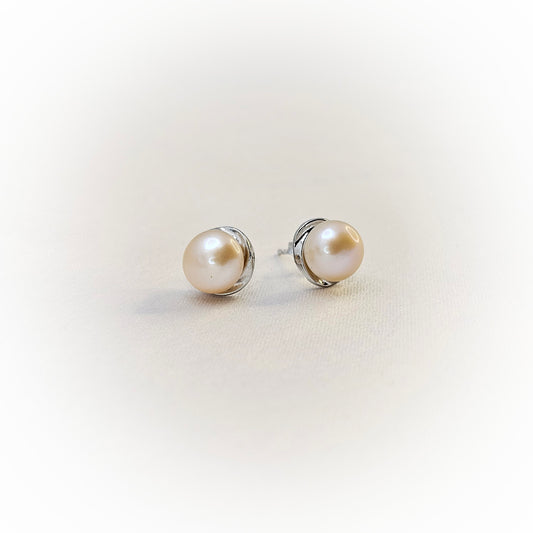 Natural Pearl Earrings E014