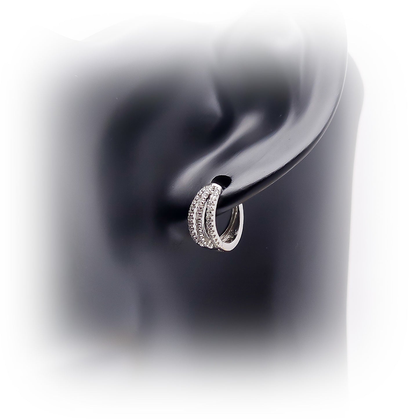 Silver Earrings E078