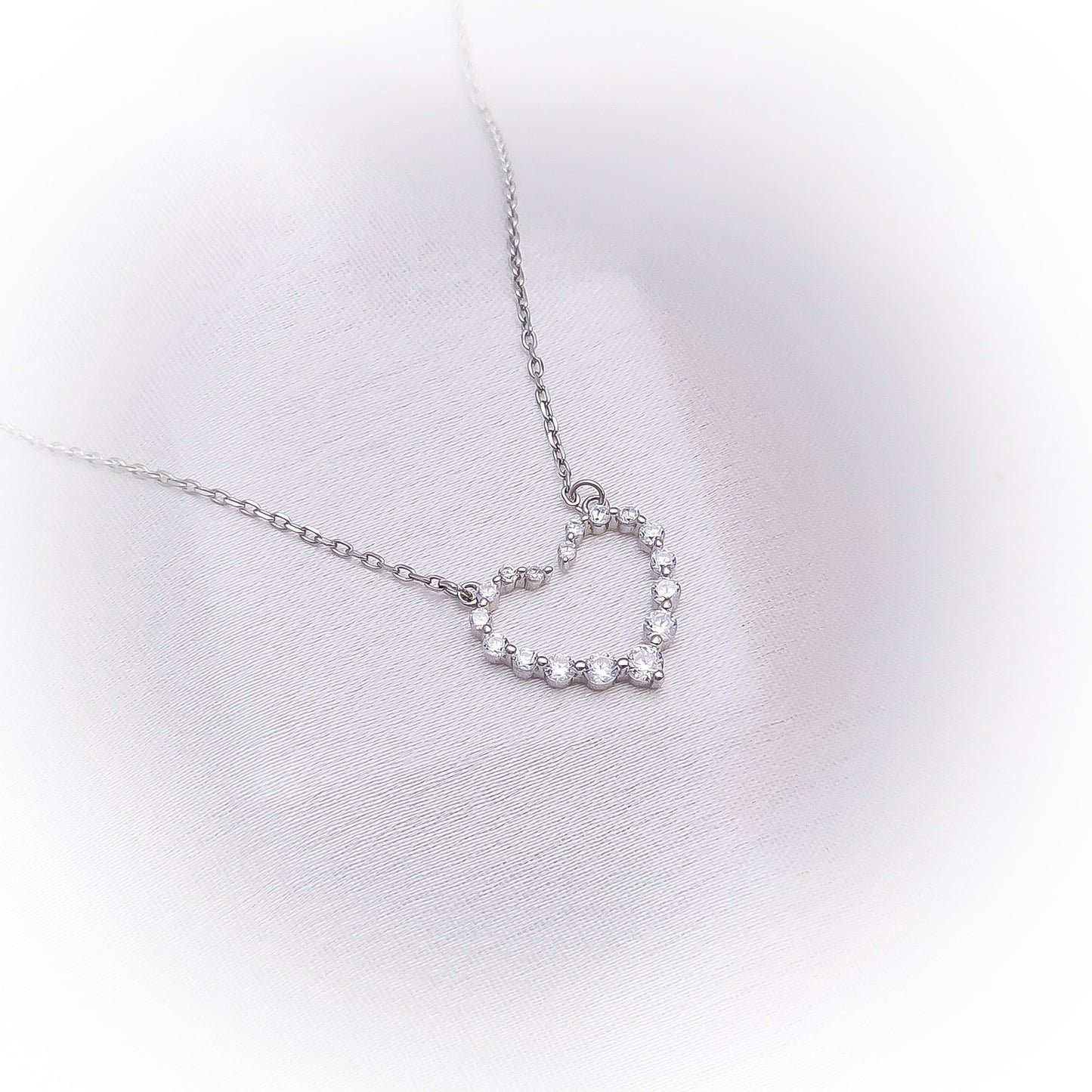 Silver Necklace N092