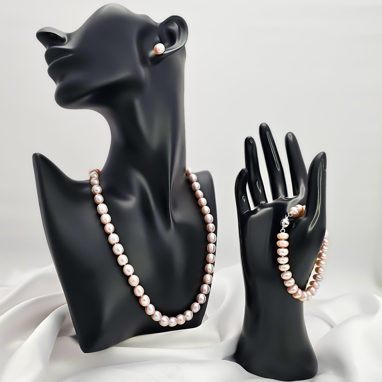 Natural Pearl Full Set N114, B057 & E074PU (Purple)
