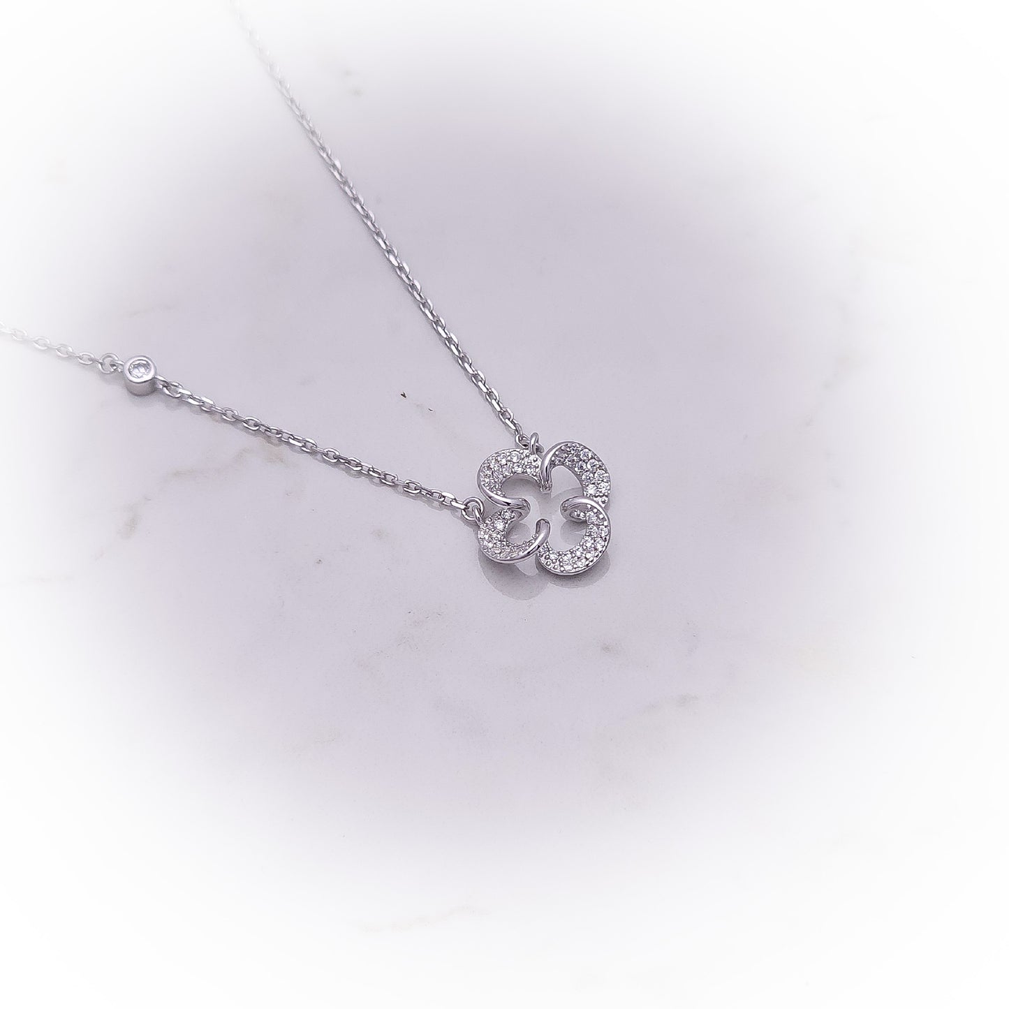 Silver Necklace N119