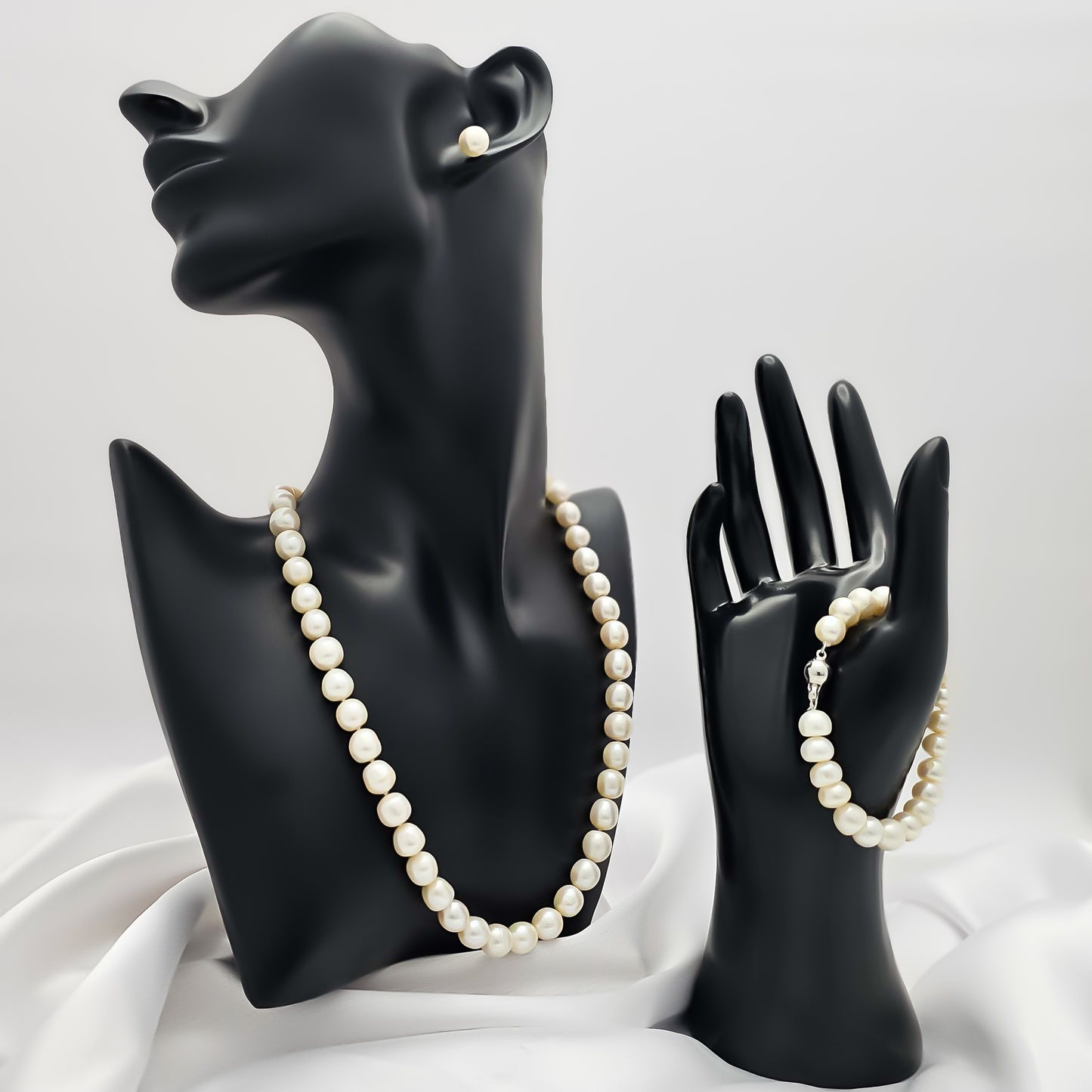 Natural Pearl Full Set N126, B071 & E074W (White)