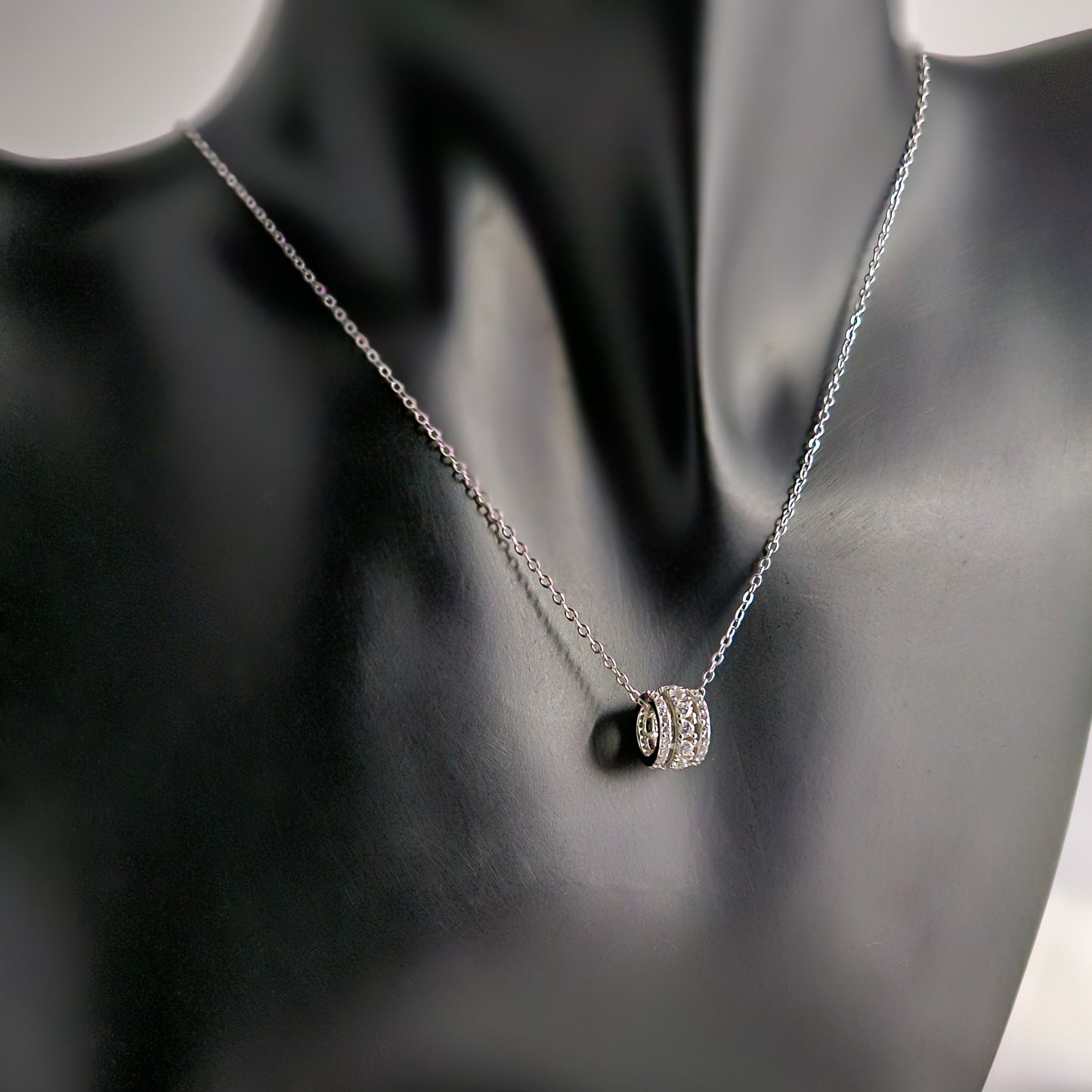 Silver Necklace N136