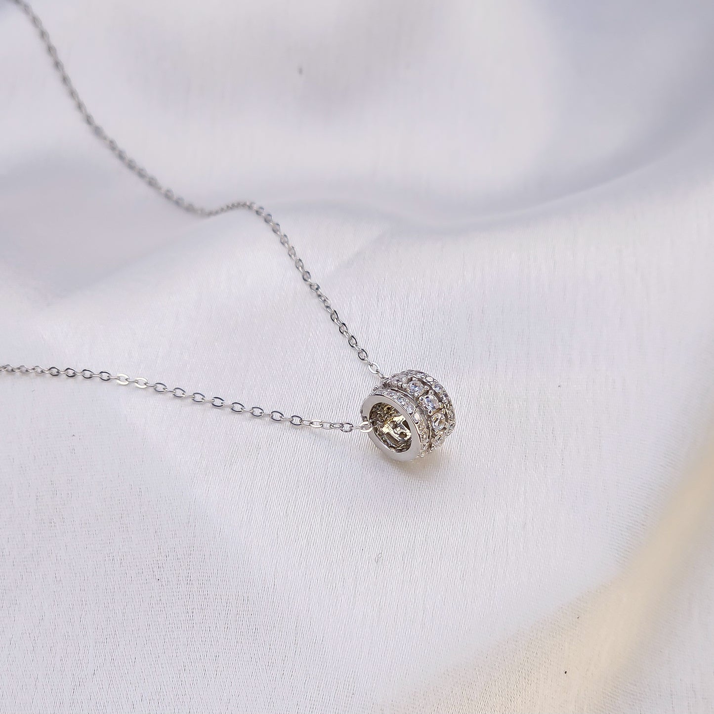 Silver Necklace N136