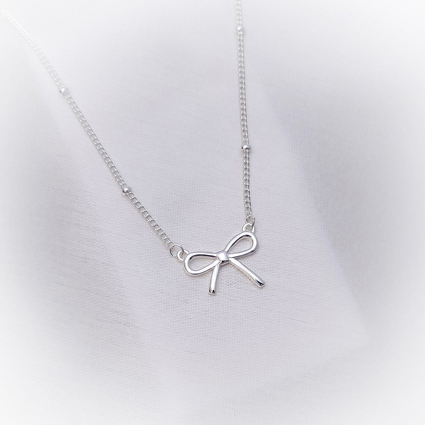 Silver Necklace N169