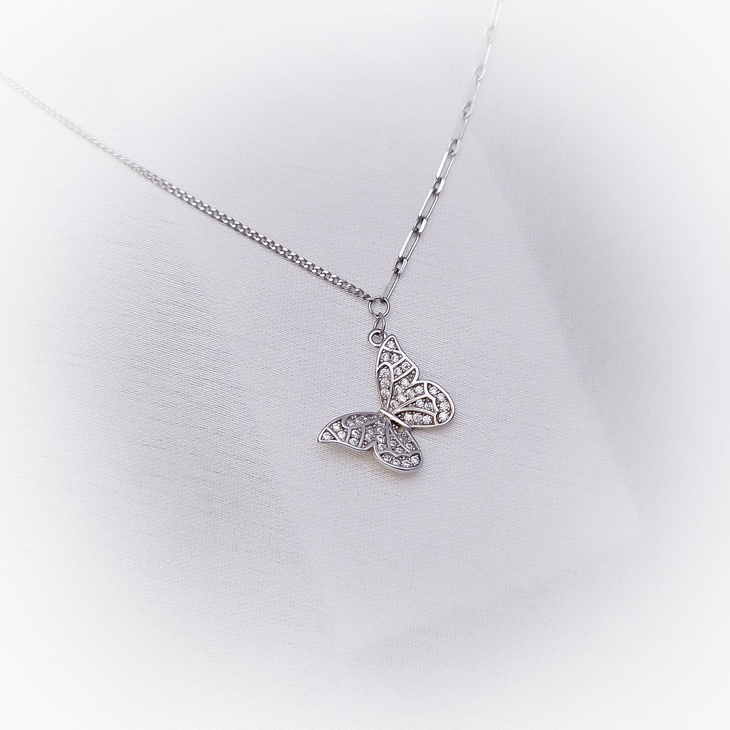 Silver Necklace N170