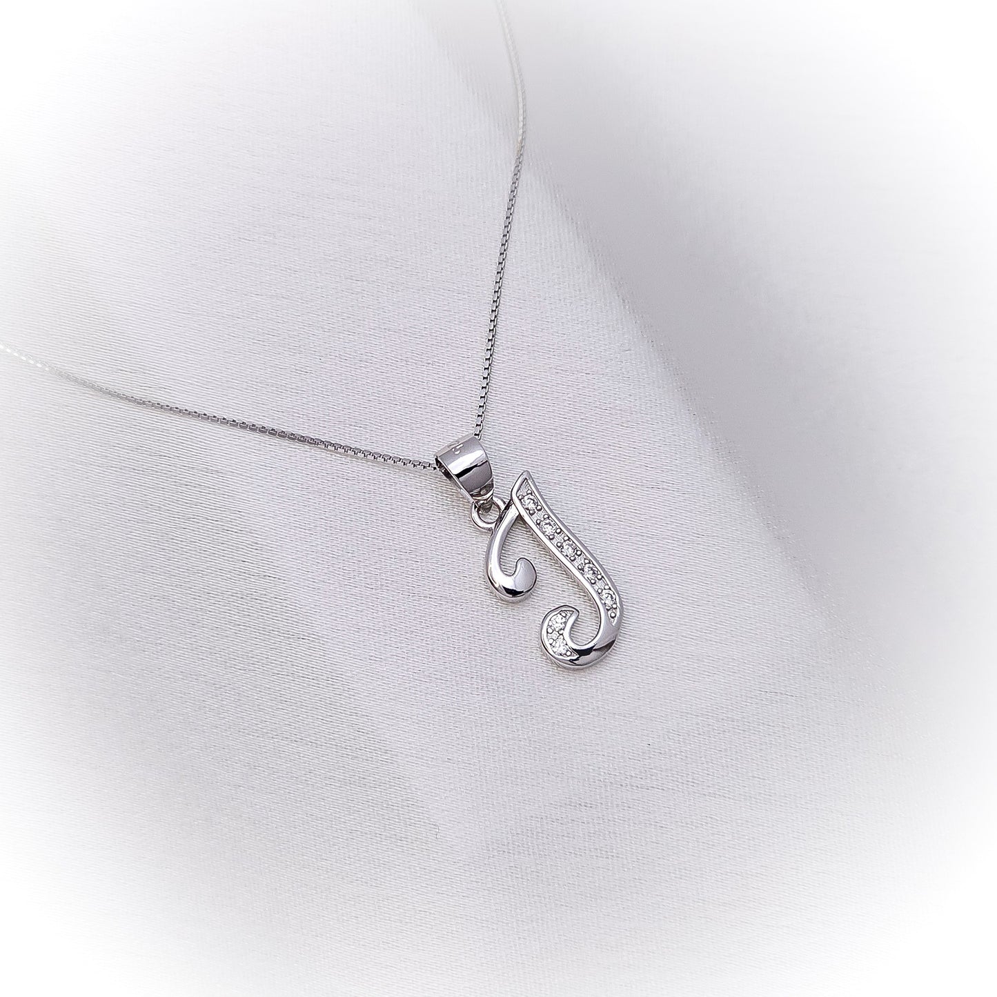 Silver Necklace N172 (Letters)