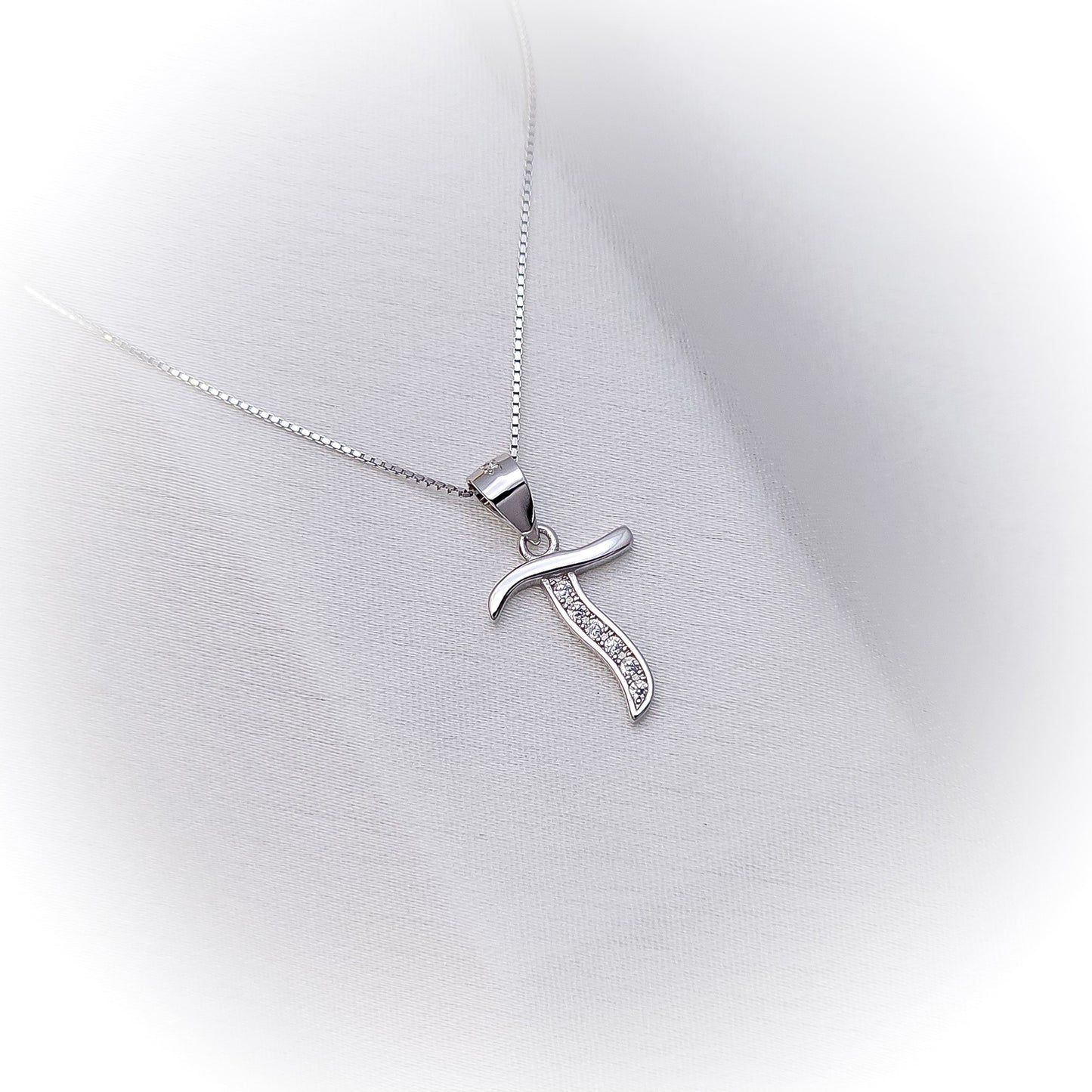 Silver Necklace N172 (Letters)