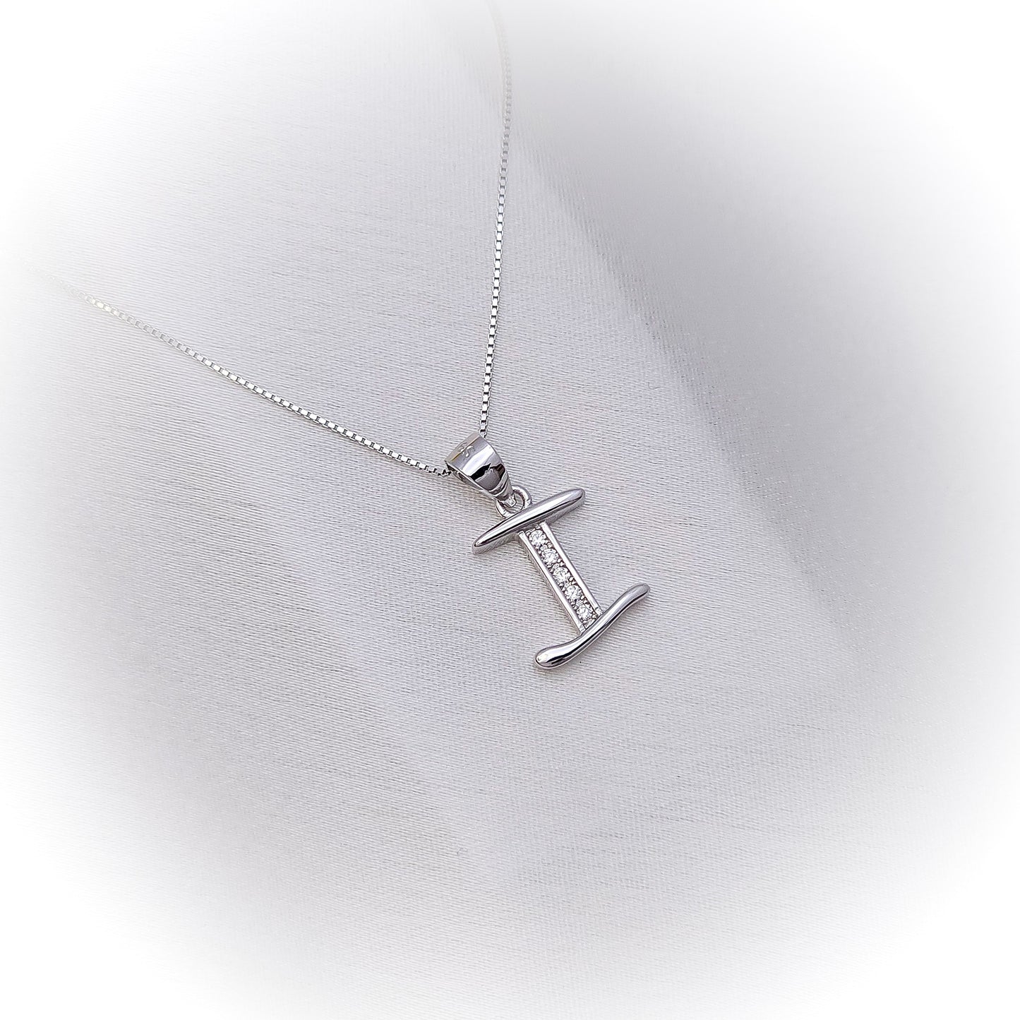 Silver Necklace N172 (Letters)