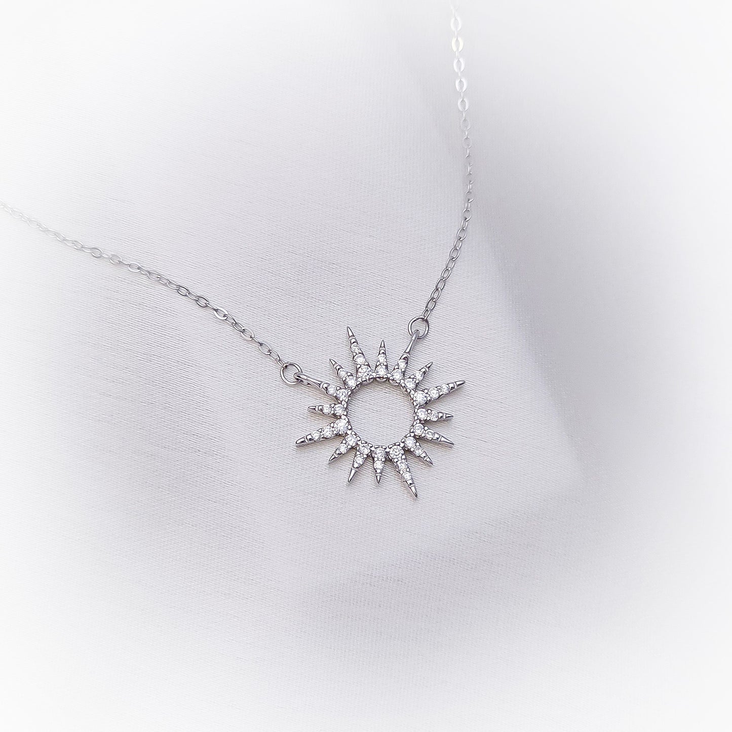 Silver Necklace N174