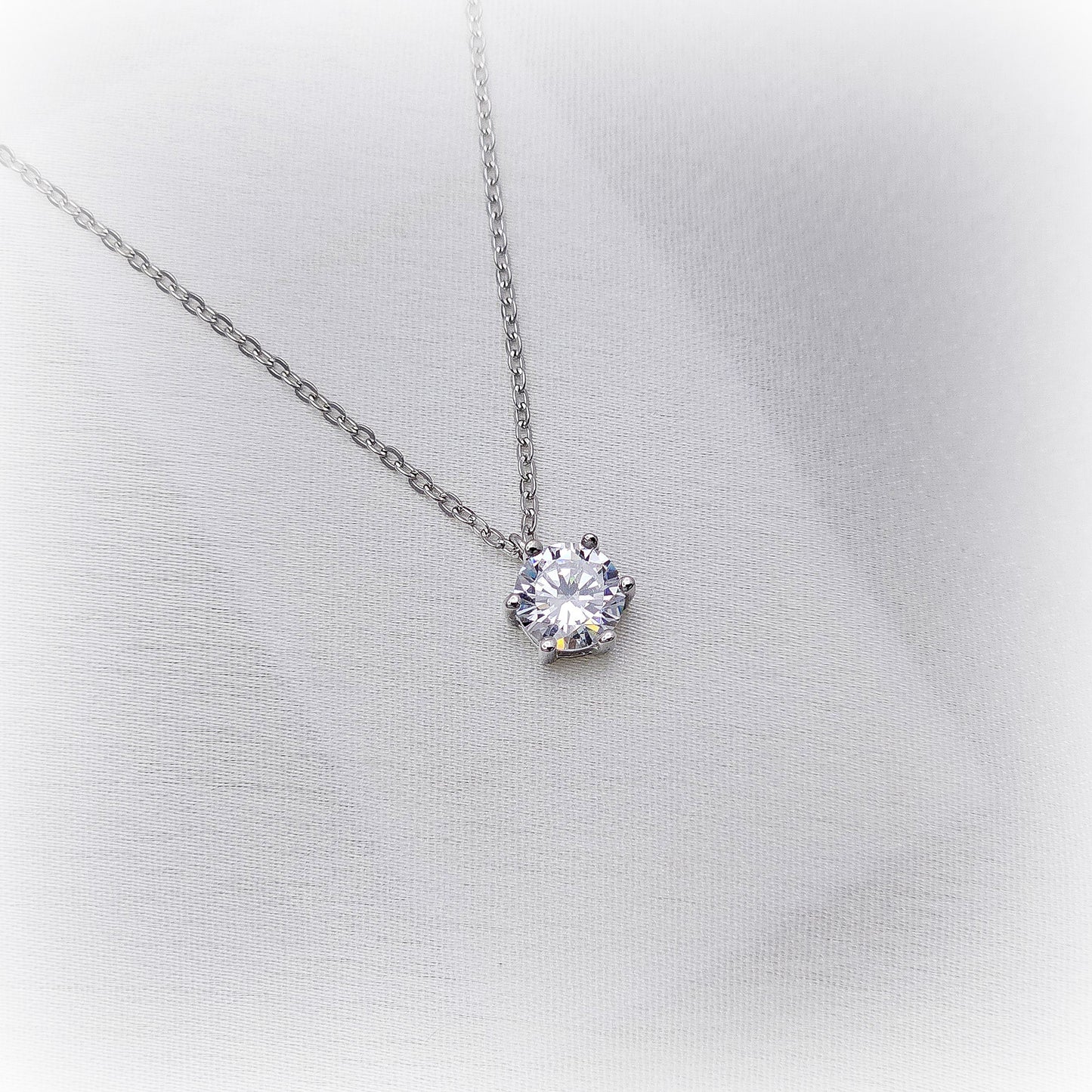 Silver Necklace N193
