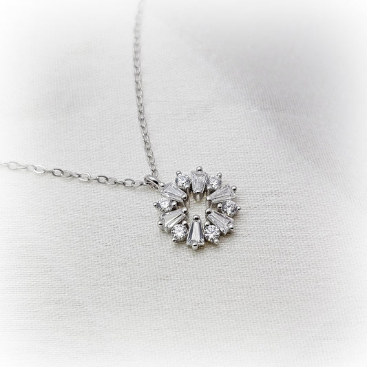 Silver Necklace N195