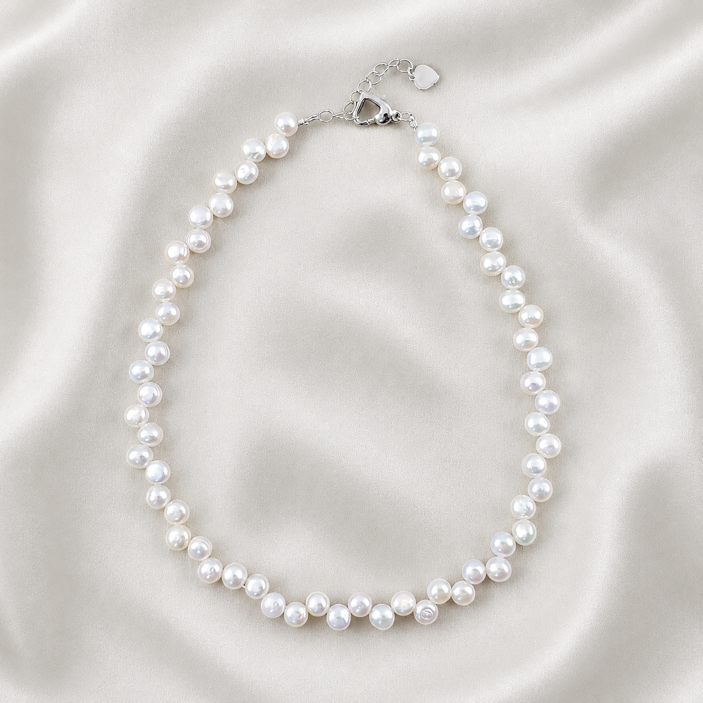 Natural Pearl Beaded Necklace N214