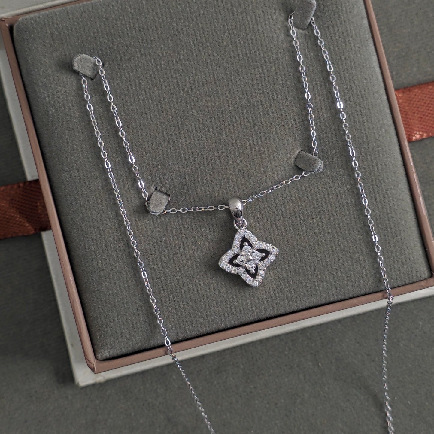 Silver Necklace N224