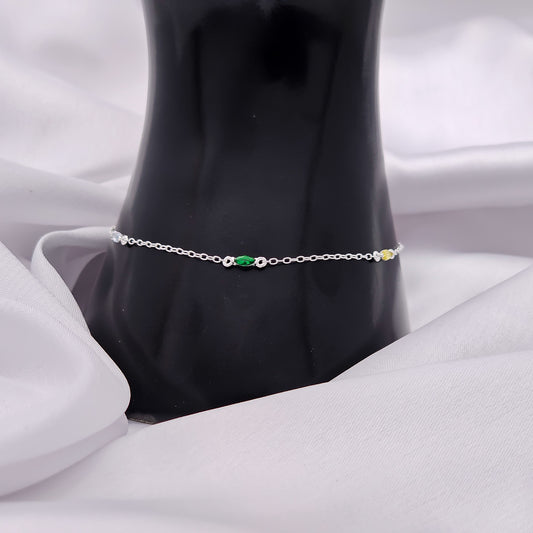 Silver Anklet A011