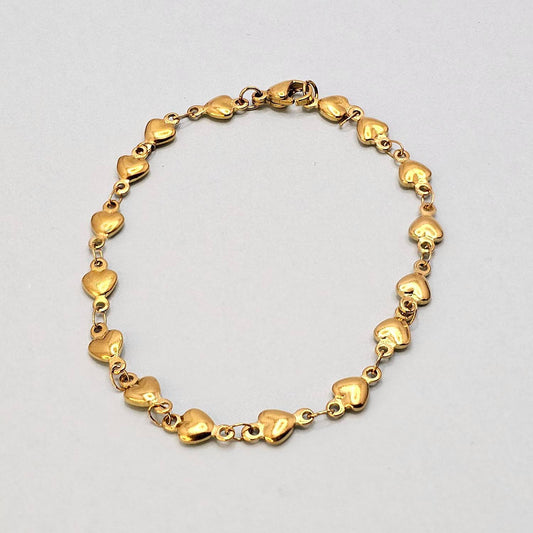 Gold Plated Bracelet B033