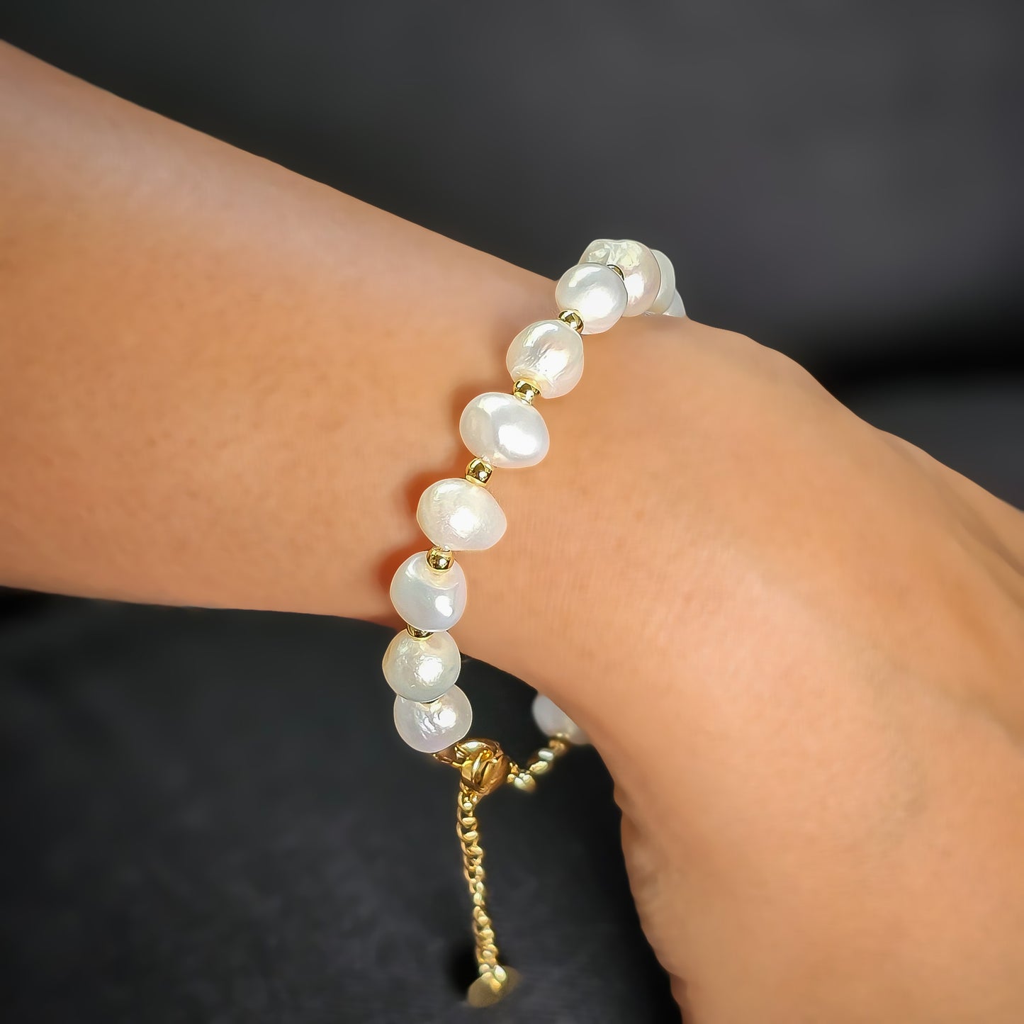 Natural Pearl Bracelet B045