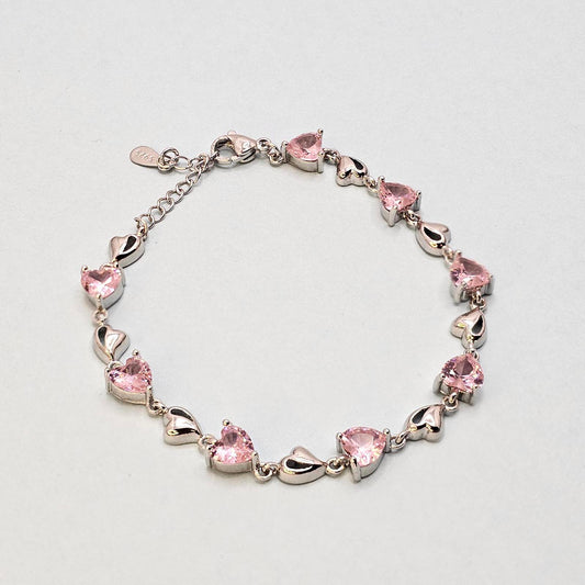 Platinum Plated Bracelet B051