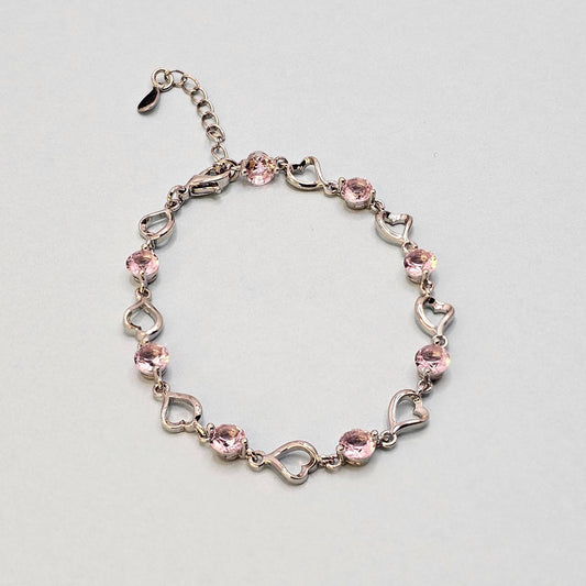 Platinum Plated Bracelet B053