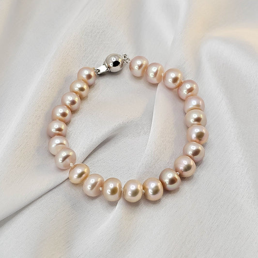 Natural Pearl Bracelet B057