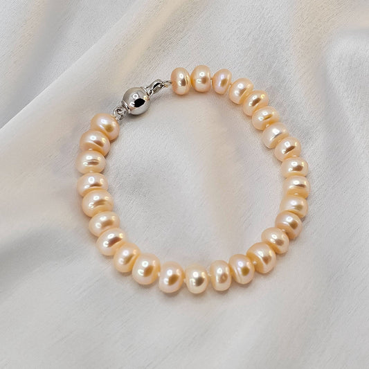 Natural Pearl Bracelet B058