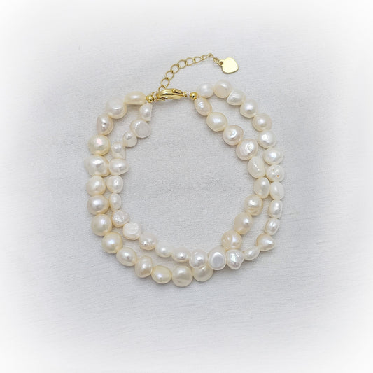 Natural Pearl Bracelet B082