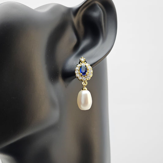 Natural Pearl Earrings E052