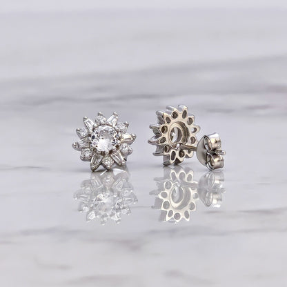 Silver Earrings E054