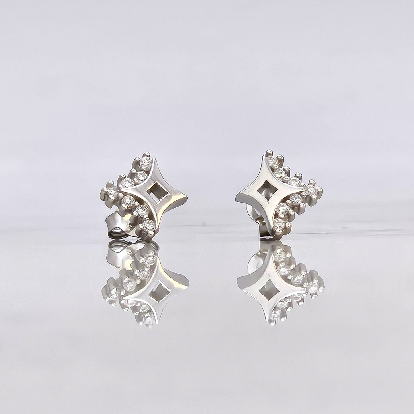 Silver Earrings E055