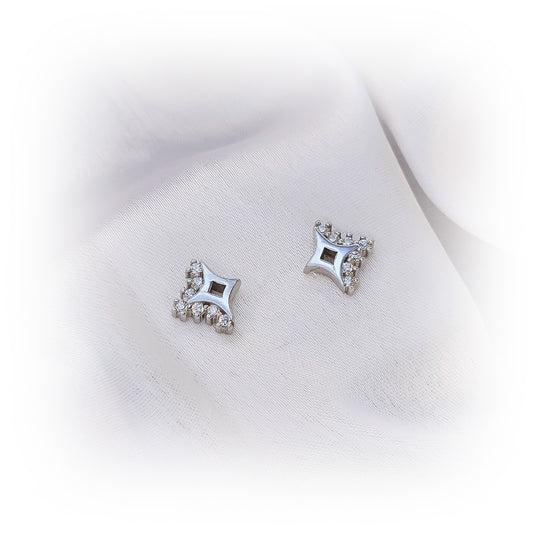 Silver Earrings E055