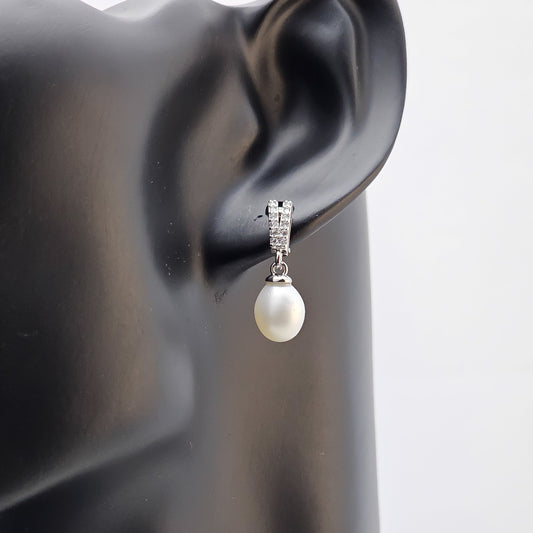 Natural Pearl Earrings E067