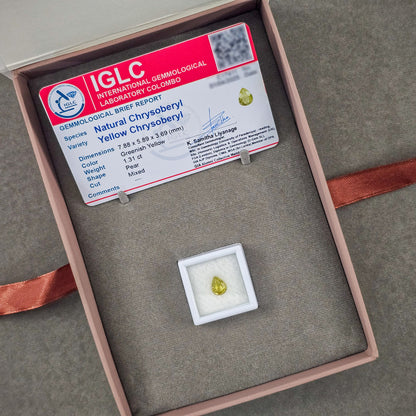 Natural Yellow Chrysoberyl (G1010)