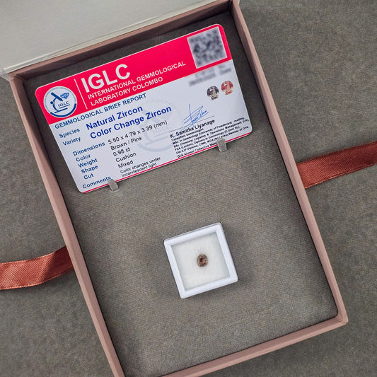 Natural Colour Change Zircon (G1011)