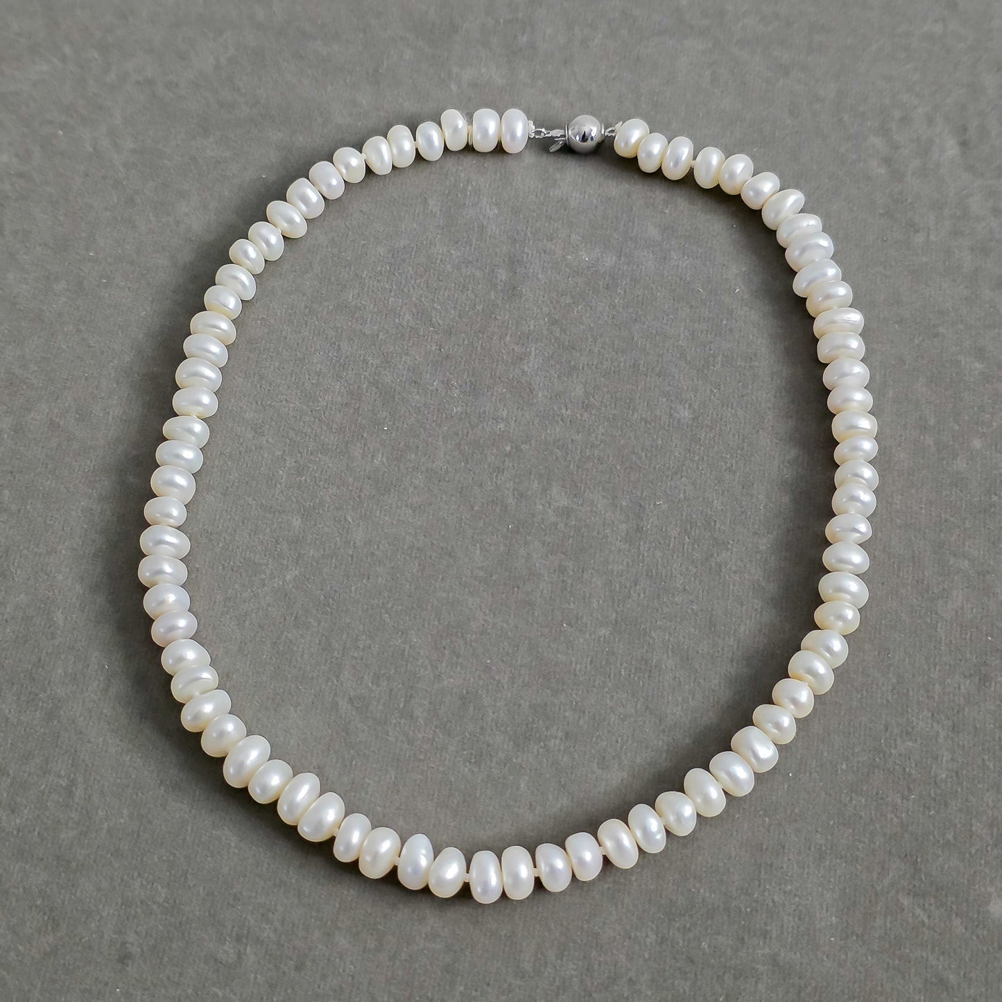 Natural Pearl Beaded Necklace N126