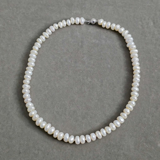 Natural Pearl Beaded Necklace N126