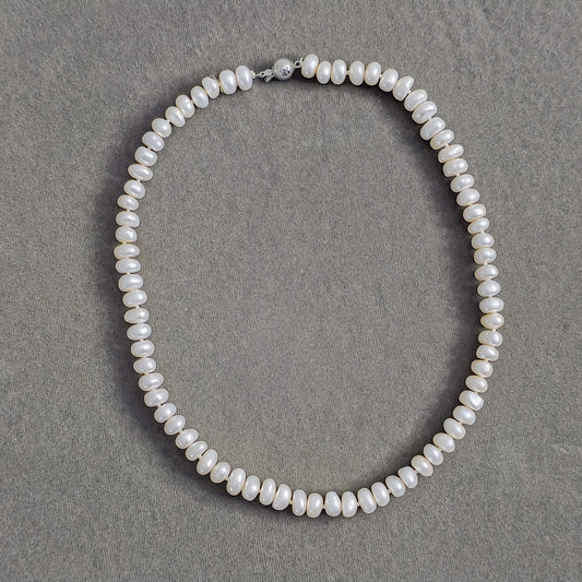 Natural Pearl Beaded Necklace N126