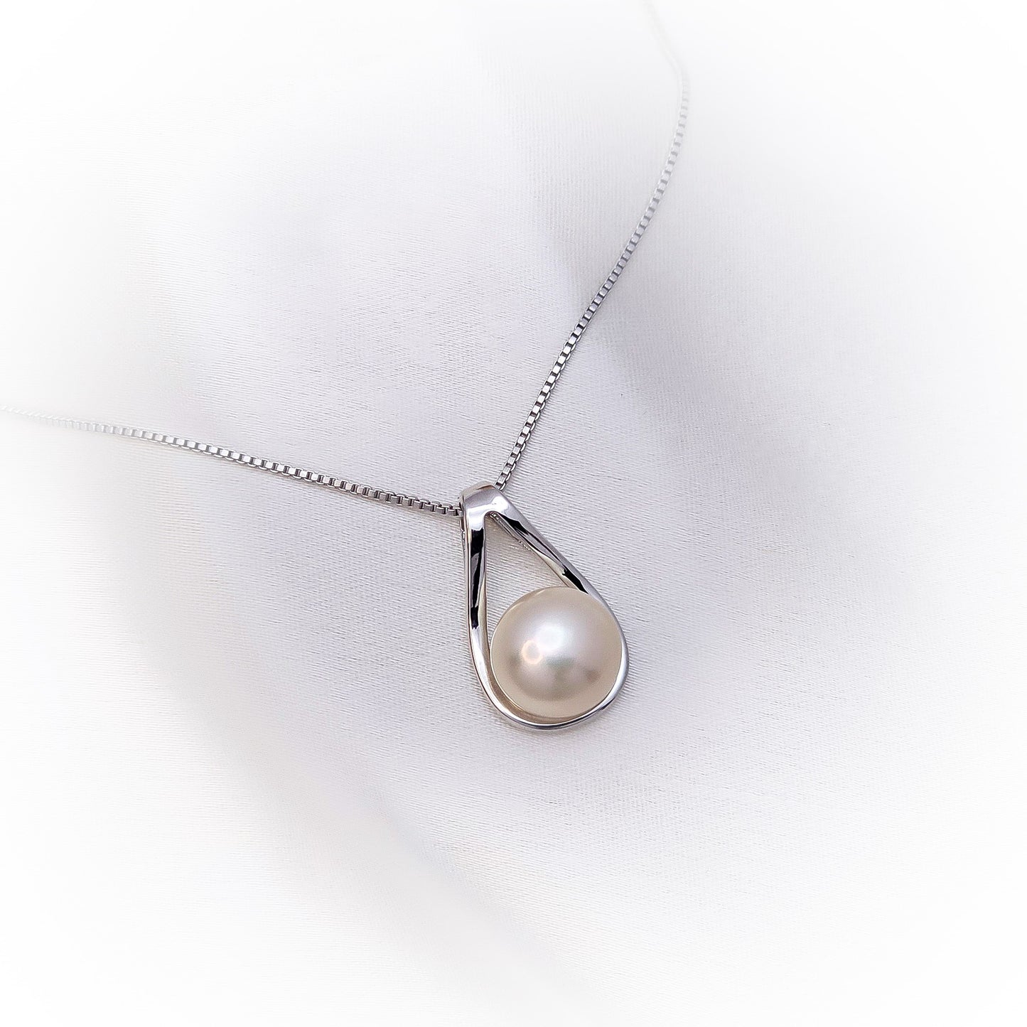 Natural Pearl Necklace N161-PE