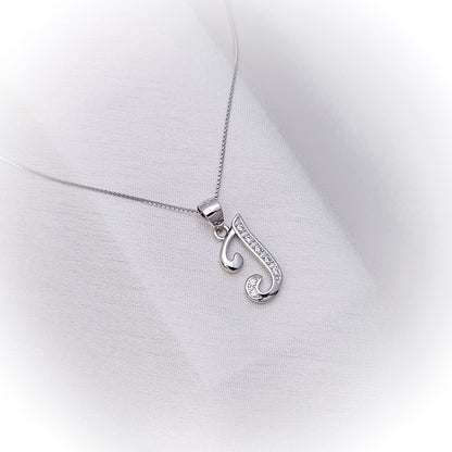 Silver Necklace N172 (Letters)