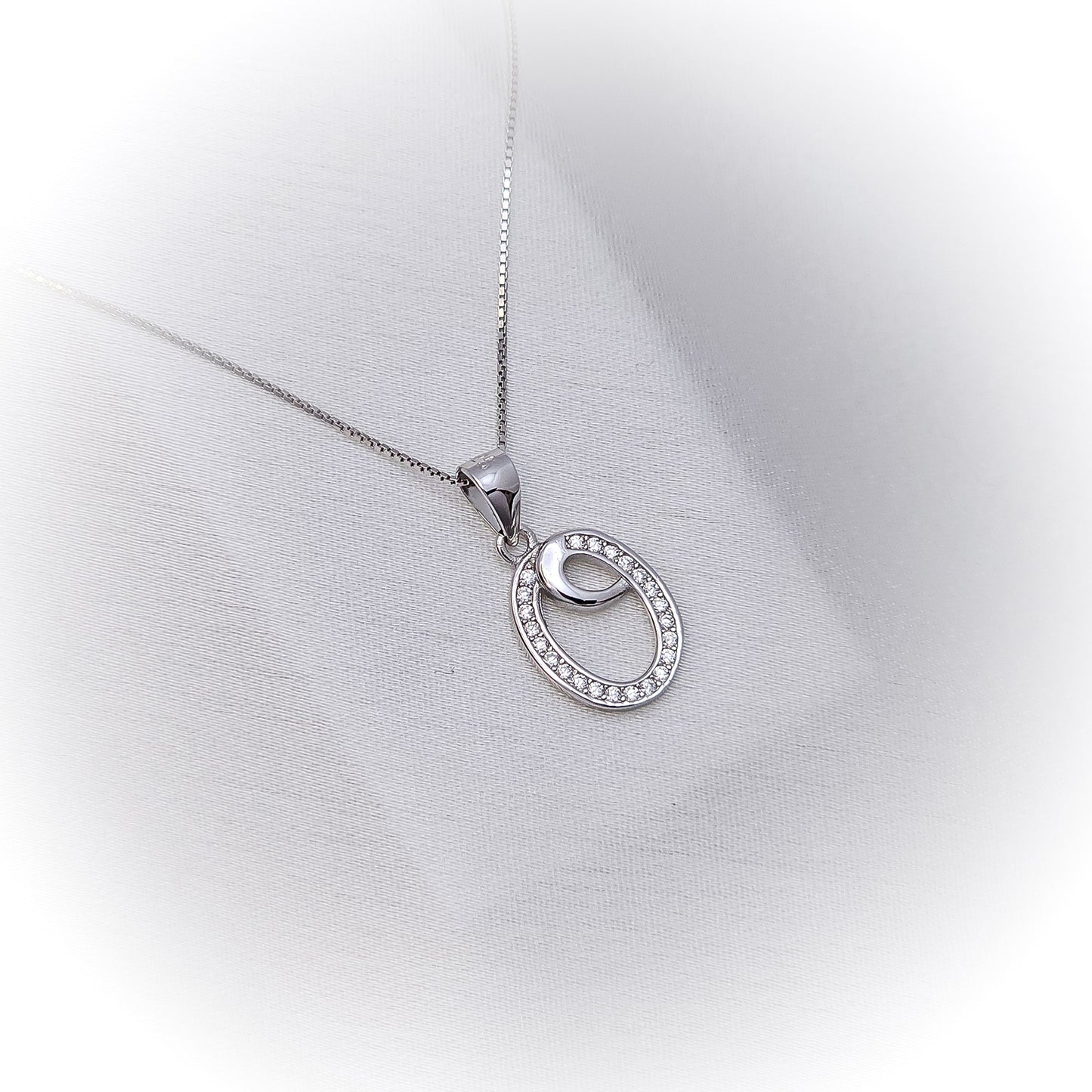 Silver Necklace N172 (Letters)
