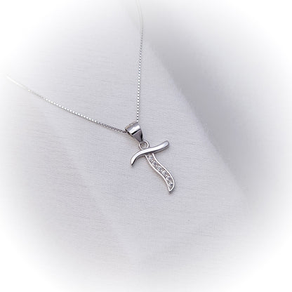 Silver Necklace N172 (Letters)
