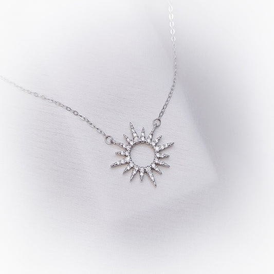 Silver Necklace N174