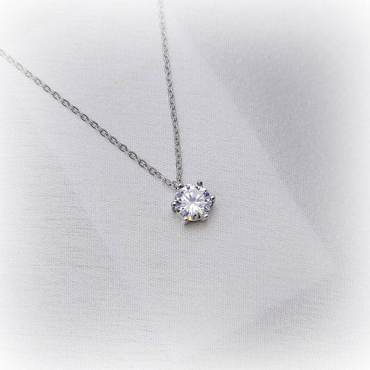 Silver Necklace N193