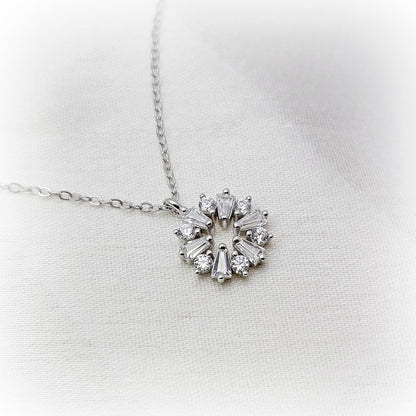 Silver Necklace N195