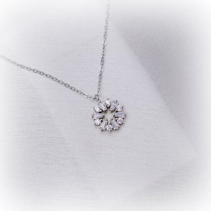Silver Necklace N195