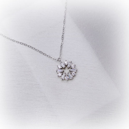 Silver Necklace N195