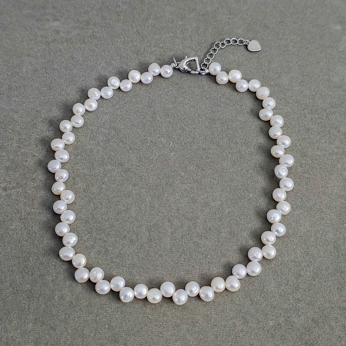 Natural Pearl Beaded Necklace N214
