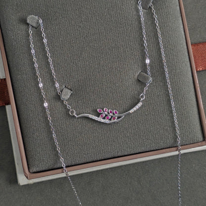 Silver Necklace N223